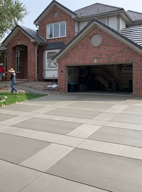Tile Roof, and concrete driveway.
